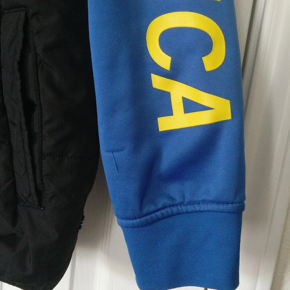 Nautica Boys Hybrid Quilted Hooded Puffer Jacket Size L/G , Winter - Picture 4 of 12